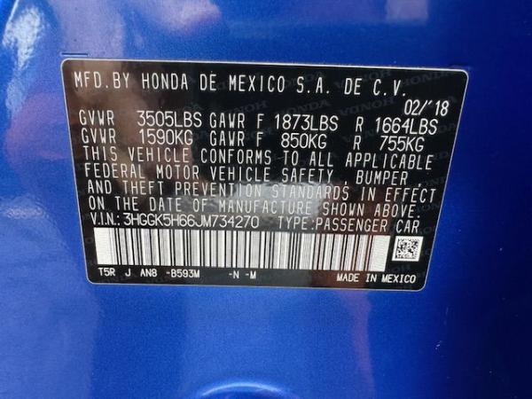 Used 2018 HONDA FIT SPORT
