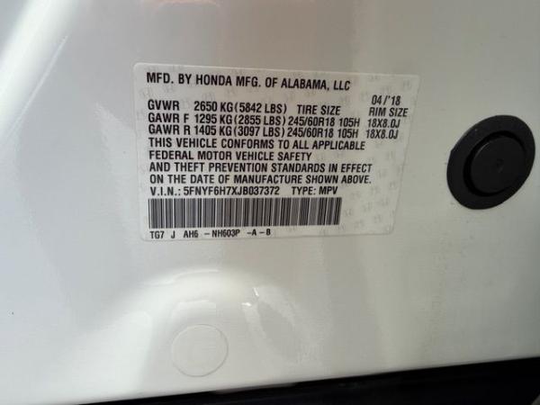 Used 2018 HONDA PILOT EXLN