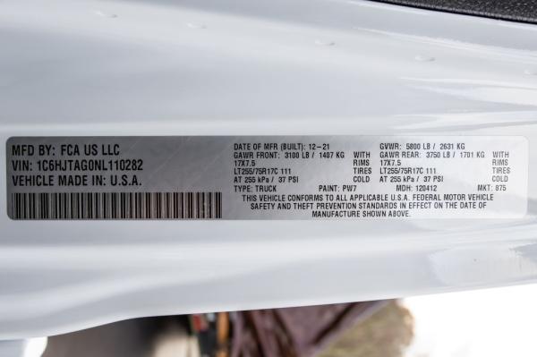 Used 2022 JEEP GLADIATOR SPORT