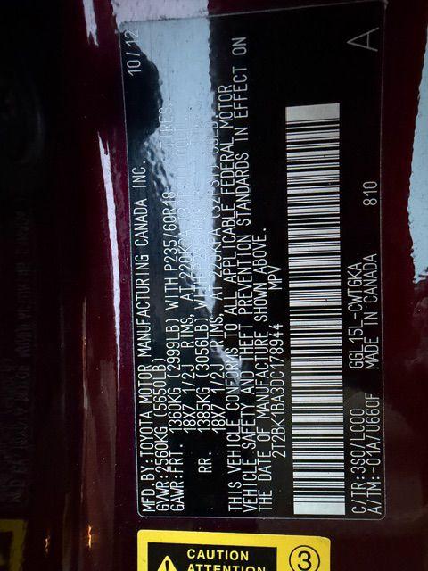 Used 2013 LEXUS RX 350 BASE