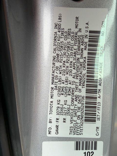 Used 2009 Toyota TACOMA ACCESS CAB