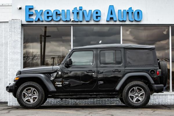 Used 2018 JEEP WRANGLER UNLIMI SPORT S