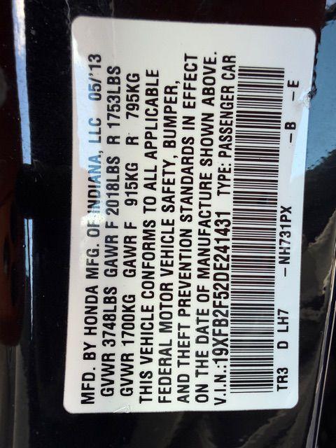 Used 2013 HONDA CIVIC LX