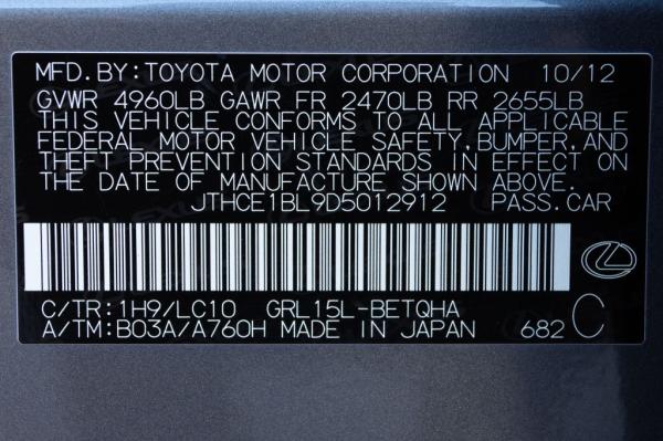 Used 2013 LEXUS GS 350