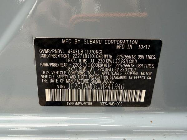 Used 2018 SUBARU CROSSTREK LIMITED