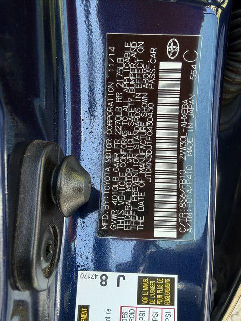Used 2015 Toyota PRIUS II II
