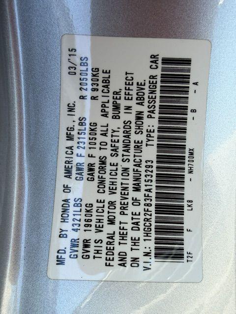 Used 2015 HONDA ACCORD EXL