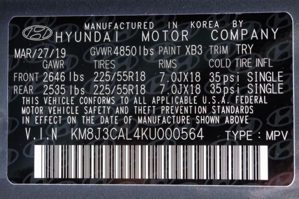 Used 2019 HYUNDAI TUCSON LIMITED