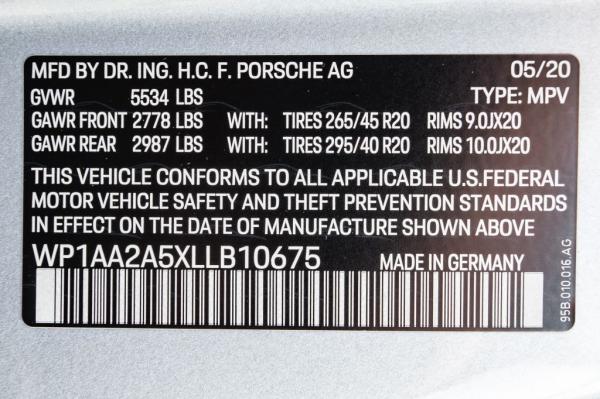 Used 2020 PORSCHE MACAN suv