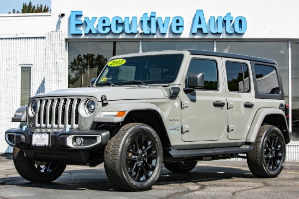 Used 2023 JEEP WRANGLER SAHARA 4XE