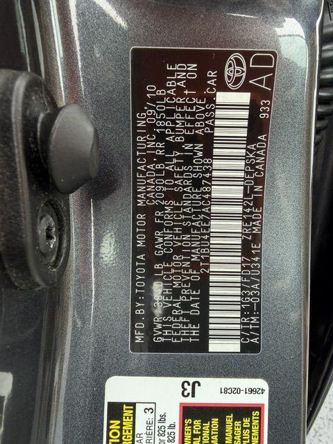 Used 2010 Toyota COROLLA S