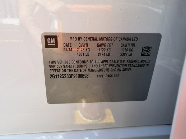 Used 2015 CHEVROLET IMPALA LT