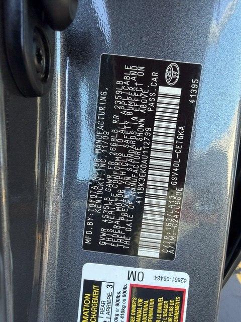 Used 2010 Toyota CAMRY XLE V6