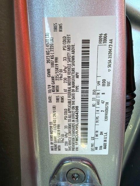 Used 2020 FORD ESCAPE TITANIUM