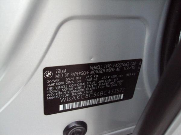 Used 2011 BMW 750 LI X DRIVE sedan