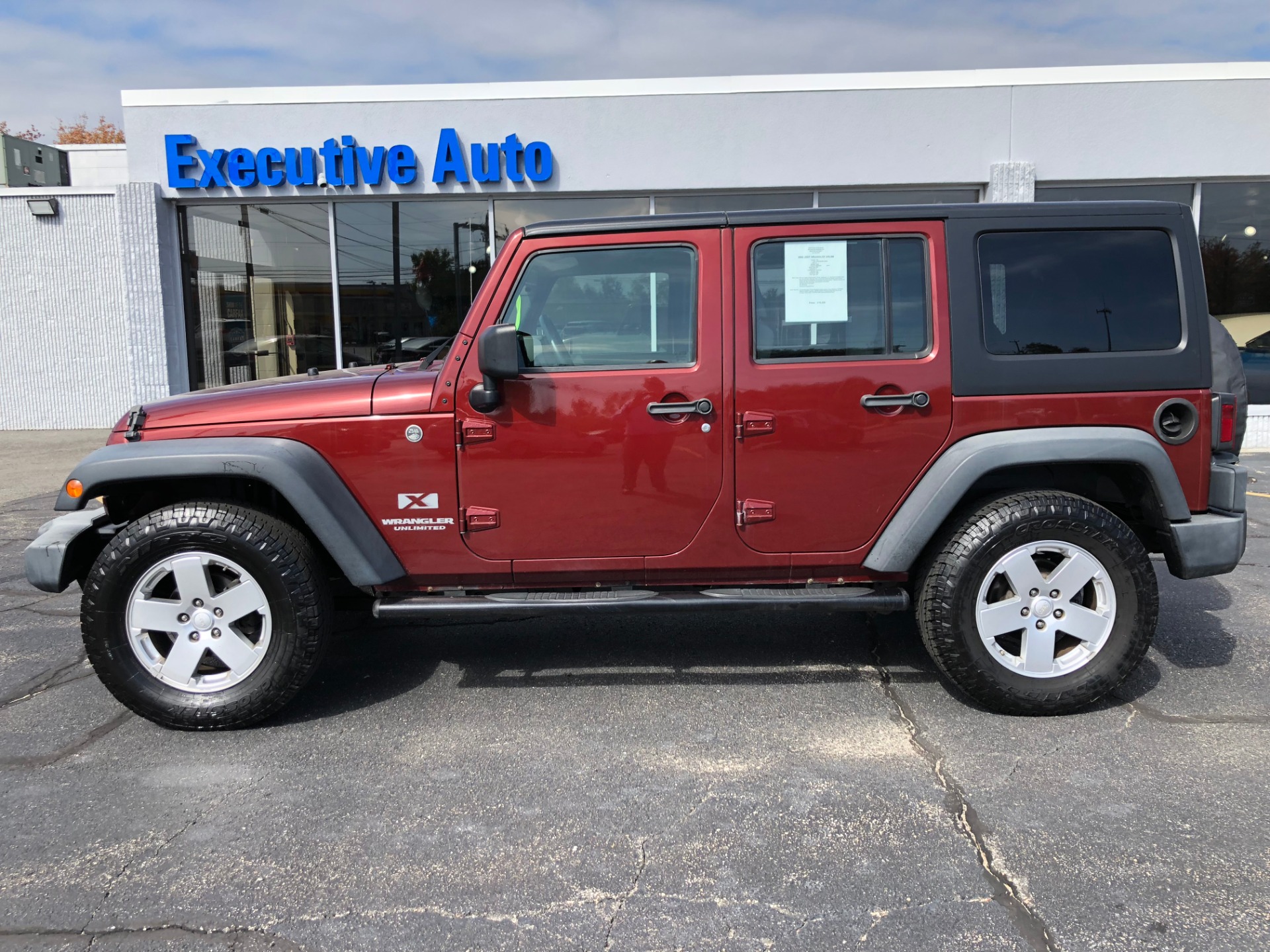 Used 2009 JEEP WRANGLER UNLIMI X For Sale ($18,375) | Executive Auto Sales  Stock #1731