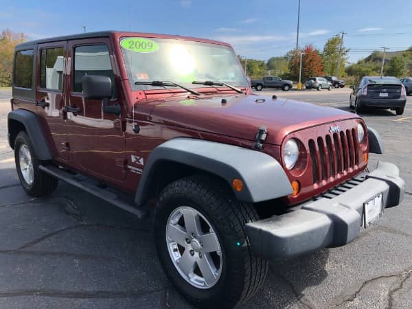 Used 2009 JEEP WRANGLER UNLIMI X