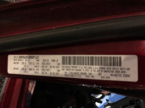 Used 2012 JEEP WRANGLER SPORT