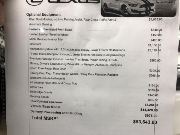 Used 2017 LEXUS RX350 350