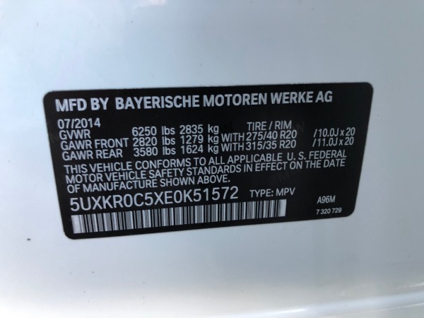 Used 2014 BMW X5 XDRIVE35I