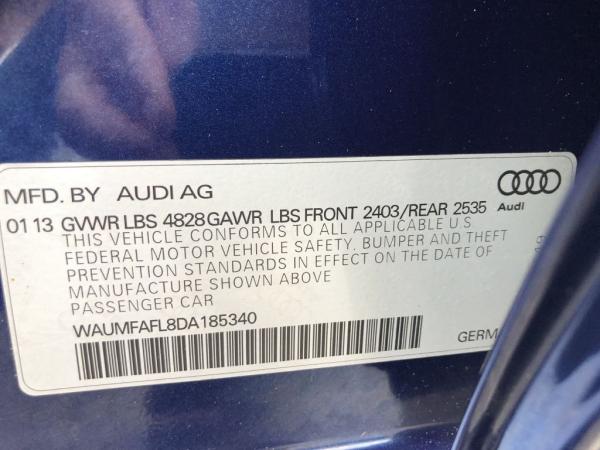 Used 2013 AUDI A4 PRESTIGE PRESTIGE