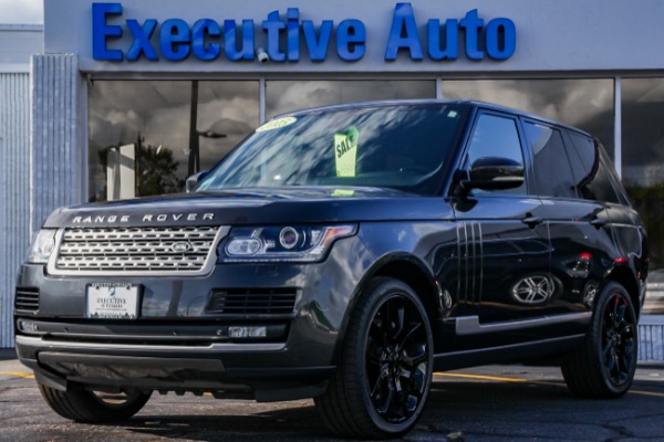 Used 2015 LAND ROVER RANGE ROVER SUPERCHARGED