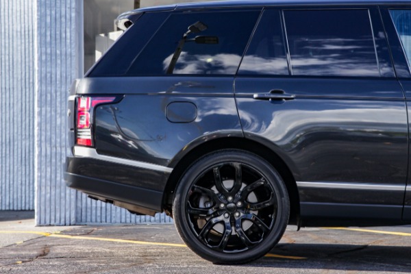 Used 2015 LAND ROVER RANGE ROVER SUPERCHARGED