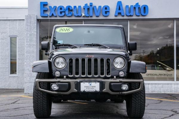 Used 2016 JEEP WRANGLER UNLIMI SAHARA