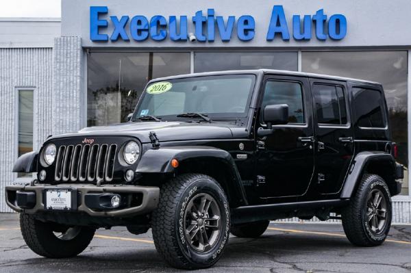 Used 2016 JEEP WRANGLER UNLIMI SAHARA