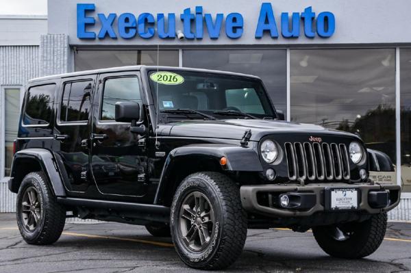 Used 2016 JEEP WRANGLER UNLIMI SAHARA