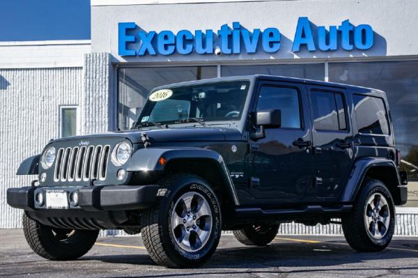 Used 2016 JEEP WRANGLER UNLIMI SAHARA