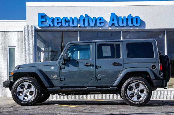 Used 2016 JEEP WRANGLER UNLIMI SAHARA