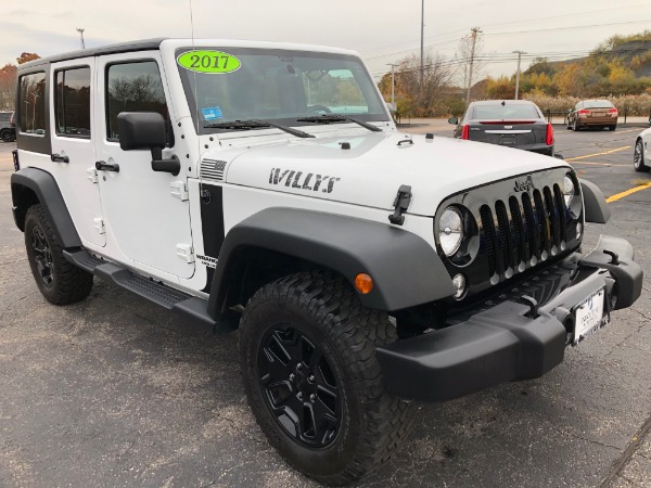 Used 2017 JEEP WRANGLER WILLYS SPORT WILLYS