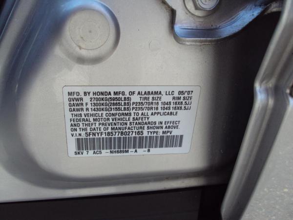Used 2007 HONDA PILOT EXL EXL