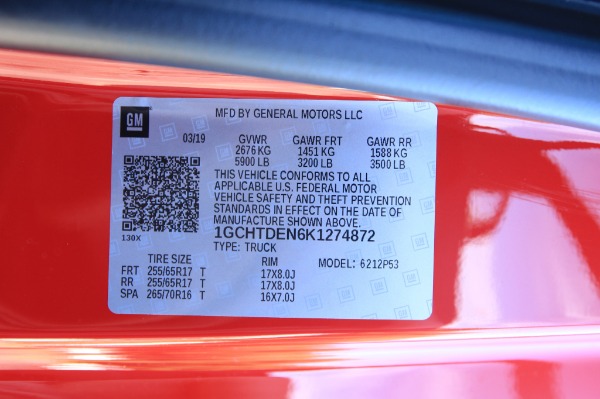 Used 2019 CHEVROLET COLORADO Z71