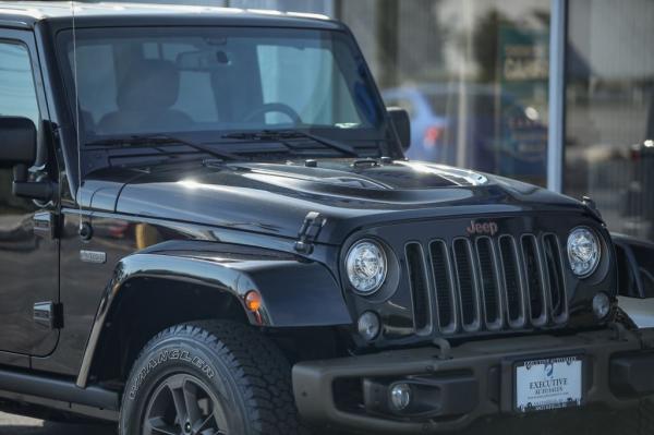 Used 2017 JEEP WRANGLER UNLIMI SAHARA 75TH Anniv