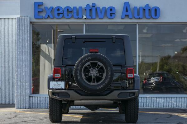 Used 2017 JEEP WRANGLER UNLIMI SAHARA 75TH Anniv