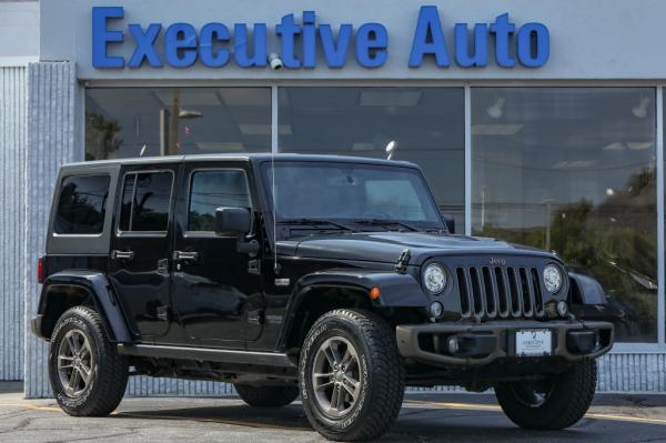 Used 2017 JEEP WRANGLER UNLIMI SAHARA 75TH Anniv