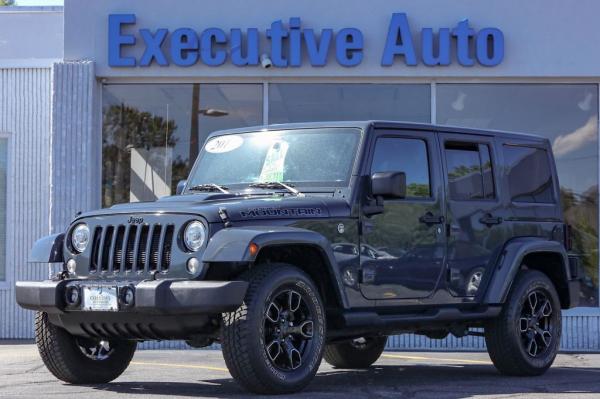 Used 2017 JEEP WRANGLER UNLIMI SAHARA