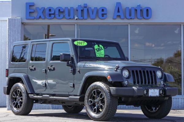 Used 2017 JEEP WRANGLER UNLIMI SAHARA