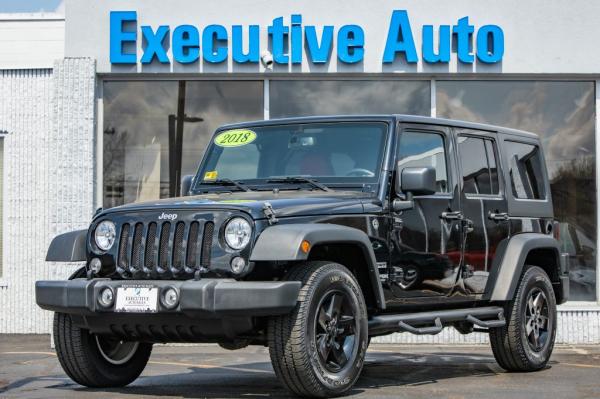 Used 2018 JEEP WRANGLER UNLIMI SPORT