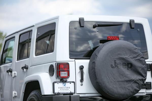 Used 2017 JEEP WRANGLER UNLIMI SAHARA Smokey MTN