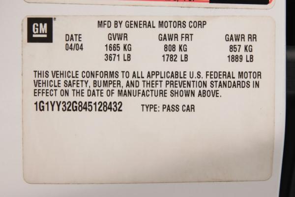 Used 2004 CHEVROLET CORVETTE