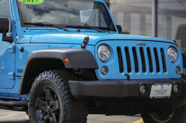 Used 2017 JEEP WRANGLER UNLIMI SPORT