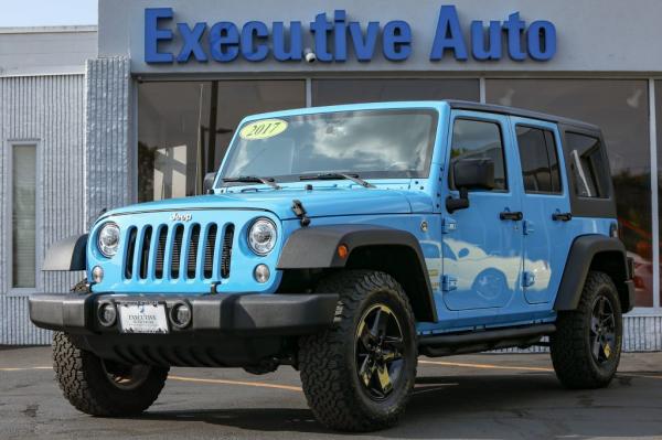 Used 2017 JEEP WRANGLER UNLIMI SPORT