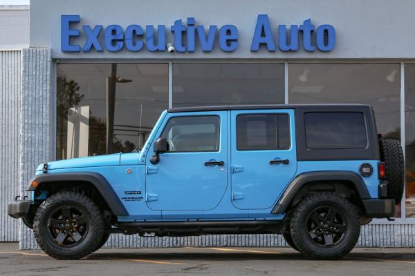 Used 2017 JEEP WRANGLER UNLIMI SPORT