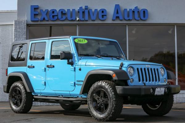 Used 2017 JEEP WRANGLER UNLIMI SPORT