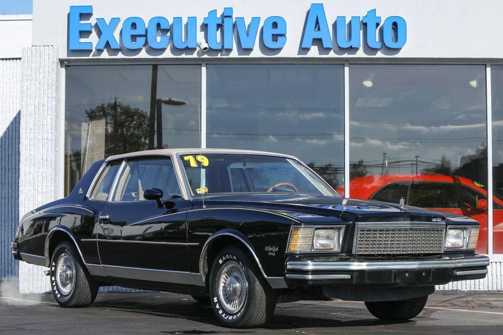Used 1979 CHEVROLET MONTE CARLO Black For Sale ($10,888) | Executive