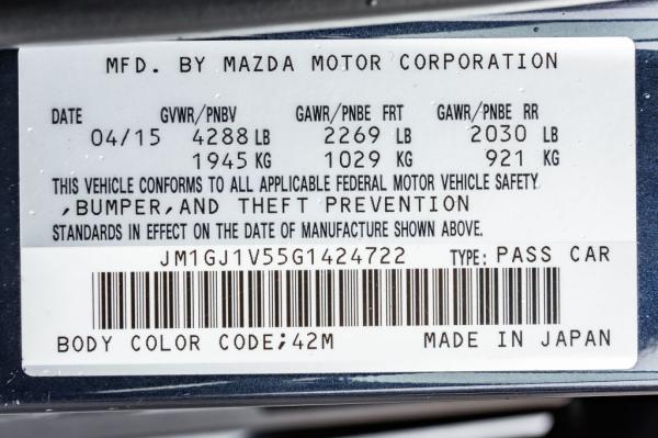 Used 2016 MAZDA 6 TOURING