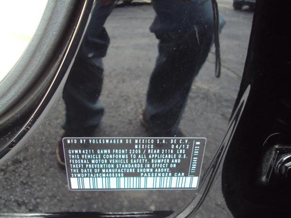 Used 2012 VOLKSWAGEN JETTA SE SE